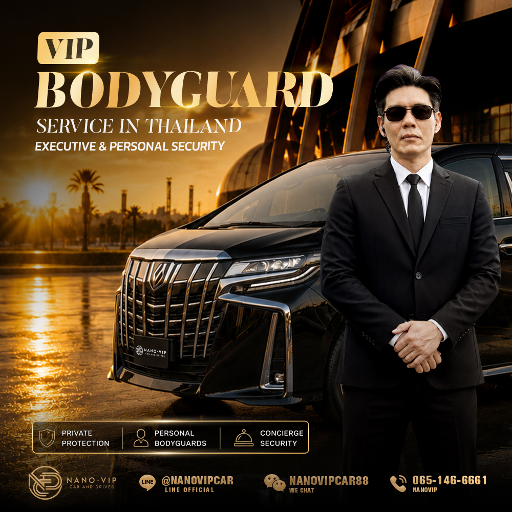 VIP Bodyguard Services in Thailand | Security for Executives and High-Profile Individuals