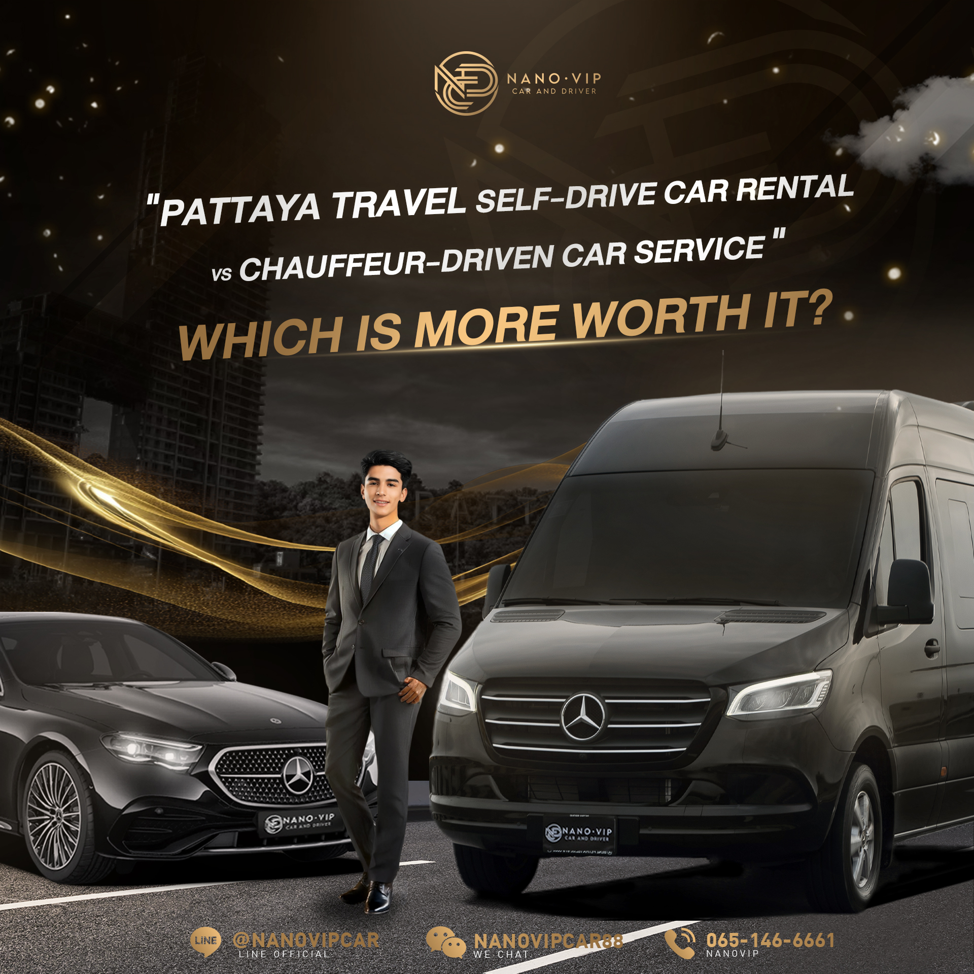 Self-Drive in Pattaya or Chauffeur Service — Which Offers Better Value?