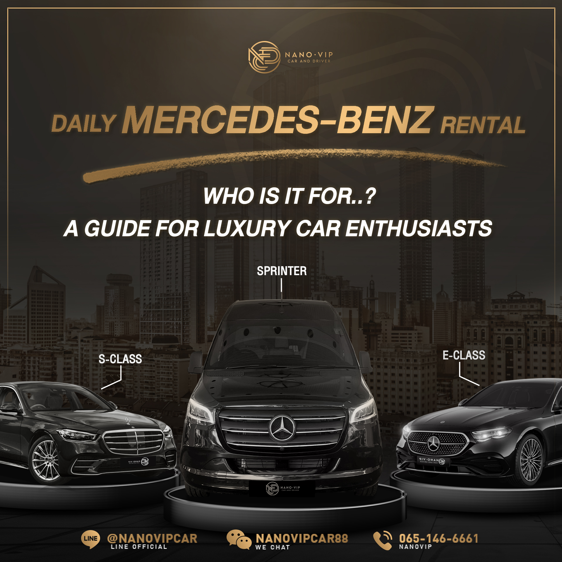 Daily Mercedes-Benz Rental — How to Choose Between S-Class, E-Class ...