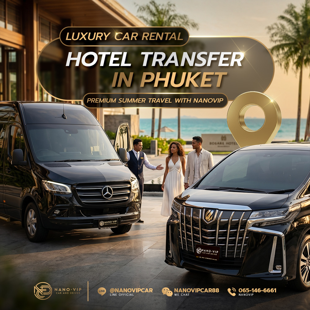 Luxury Car Rental in Phuket with 5-Star Hotel Transfer Service