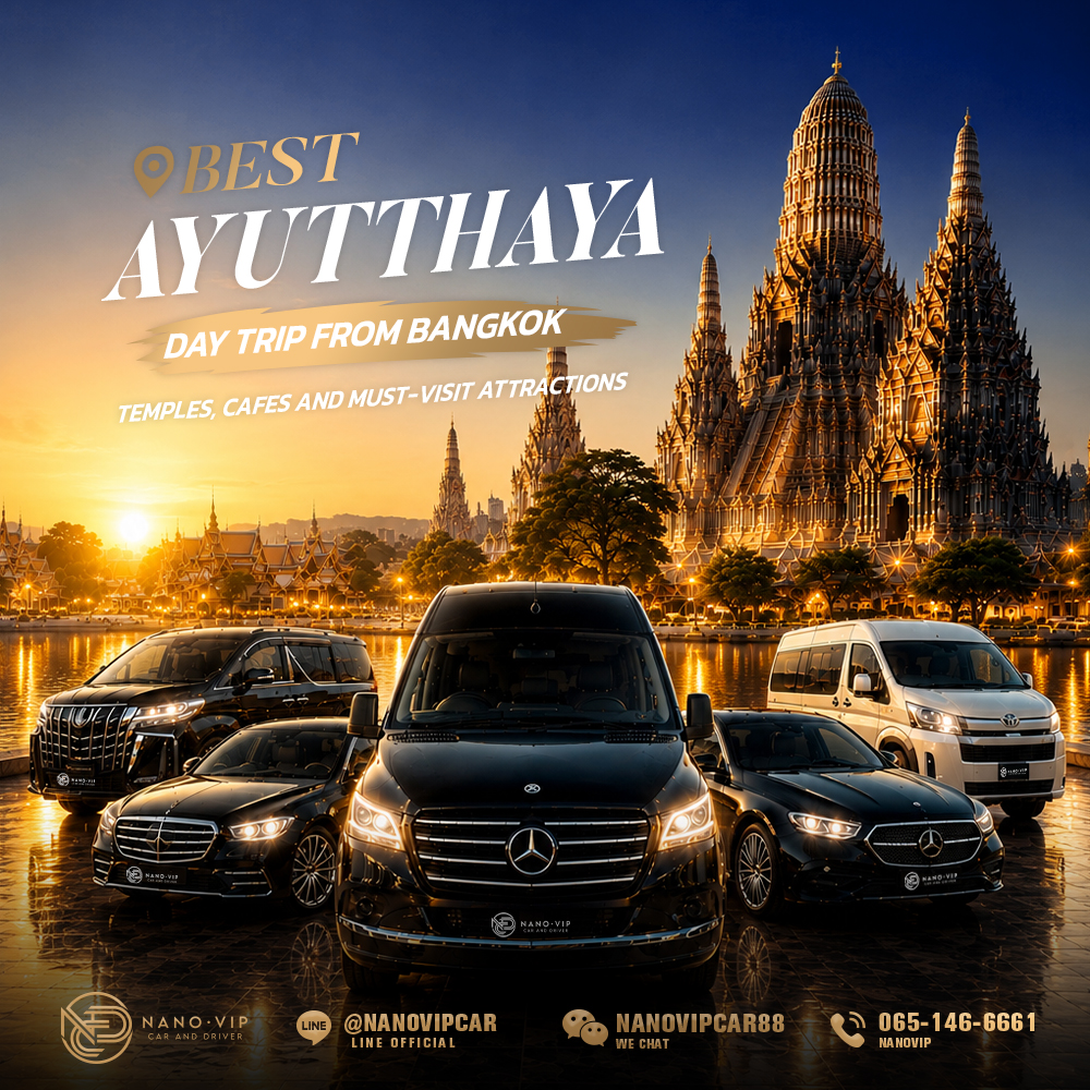 Ayutthaya One Day Trip from Bangkok | Temples, Café, Elephant Experience & Ayothaya Floating Market