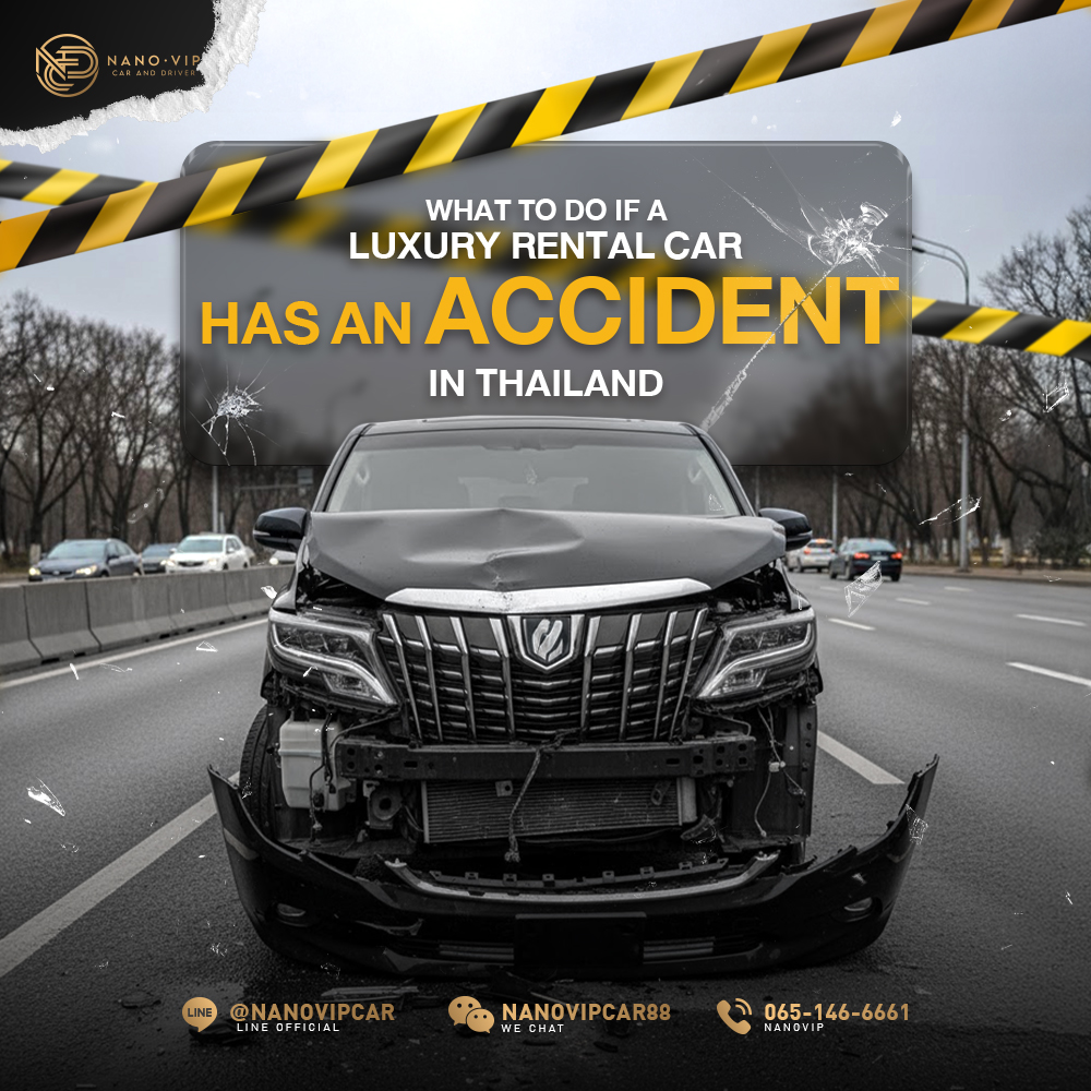 What to Do If Your Rental Luxury Car Gets Into an Accident