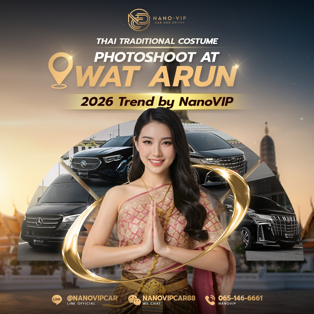 Wear Traditional Thai Dress for Photos at Wat Arun – 2026 Trend | NanoVip